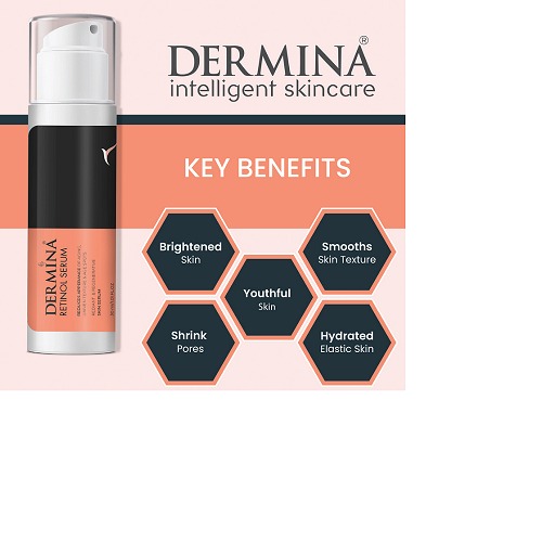 Dermina best Retinol Serum for Wrinkle-Free Skin