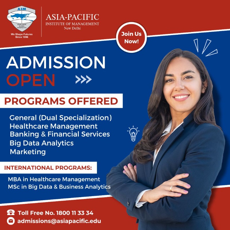 BEST INSTITUTE FOR PGDM COURSES IN DELHI - AIM