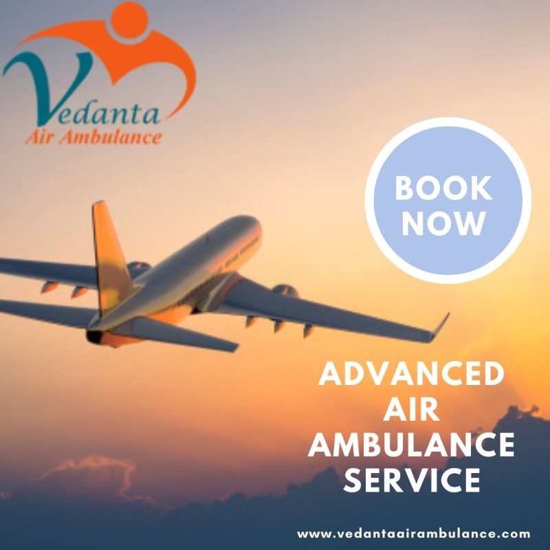 Get Vedanta Air Ambulance Service in Siliguri for Emergency Patient Transfer