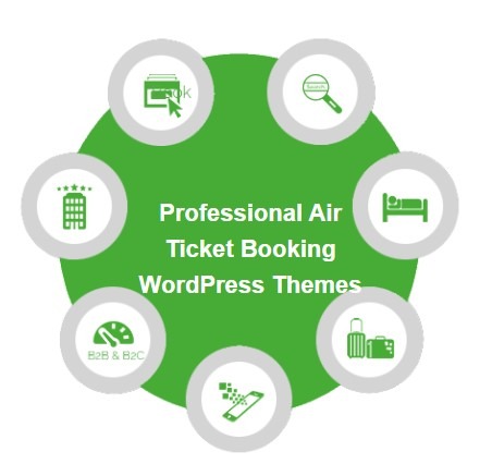 Professional and Durable Air Ticket Booking WordPress Themes