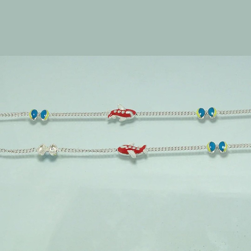Buy Silver Anklets for Kids Online | Silverare