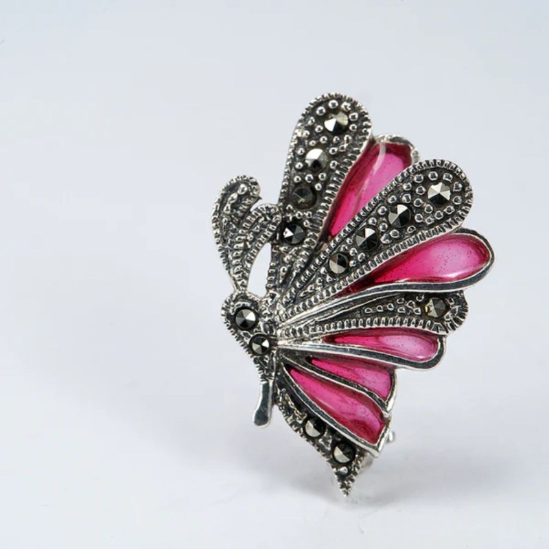 Discover Beautiful Butterfly Brooch for men and women | Silverare