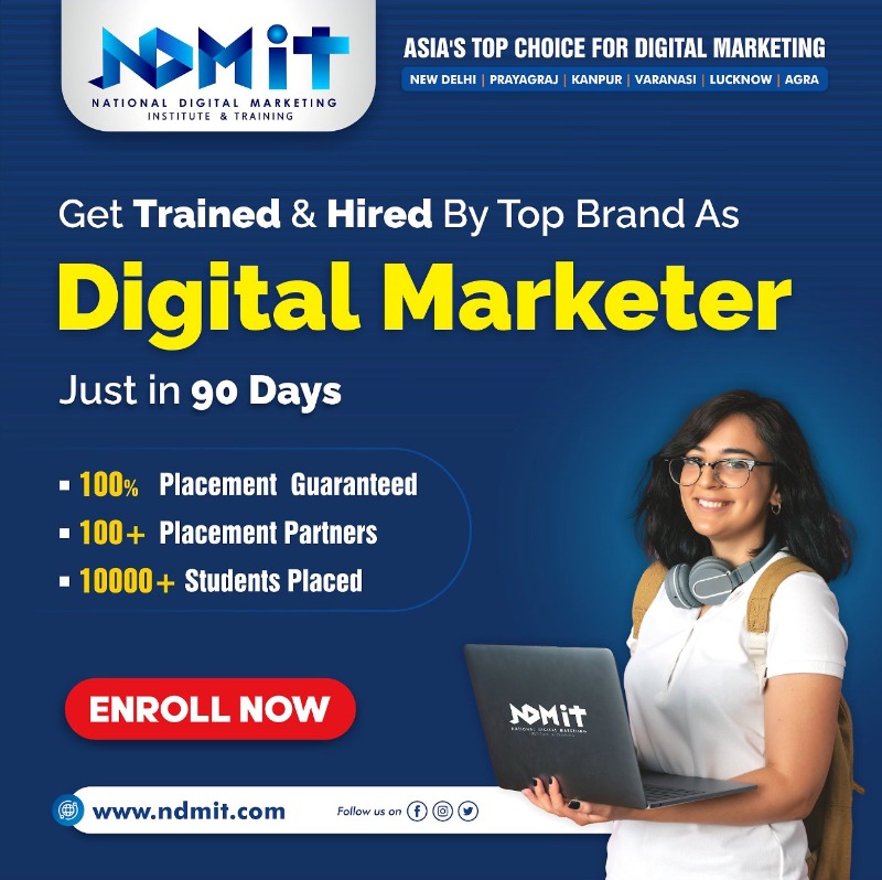 NDMIT - BEST DIGITAL MARKETING INSTITUTE IN AGRA