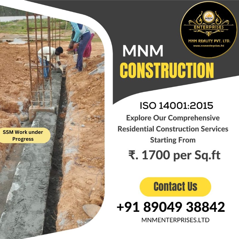 Build Your Dream Home in Bangalore with MNM ENTERPRISES!
