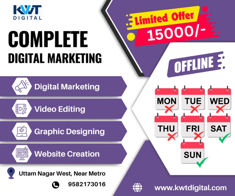 Offline Digital Marketing Course in Uttam Nagar Delhi