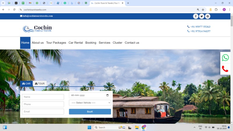 Best Tours And Travels Agency in Cochin