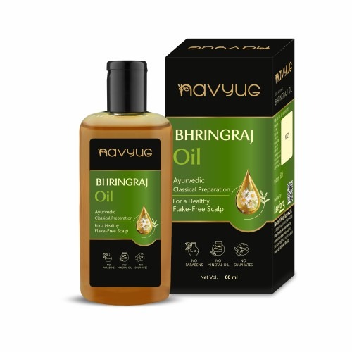 Navyug Anti Dandruff Hair Oil with 9 Nourishing Oils for Flake-Free Price Rs 225