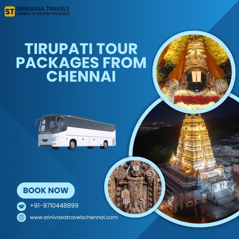 Tirupati Tour Packages from Chennai - Srinivasa Travels
