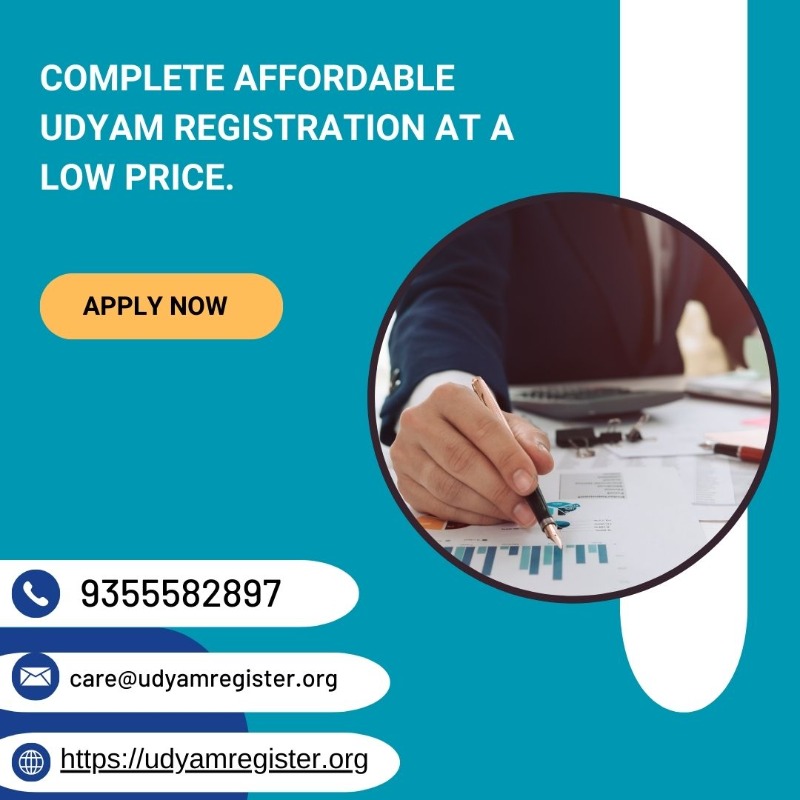 Complete Affordable Udyam Registration at a Low Price.