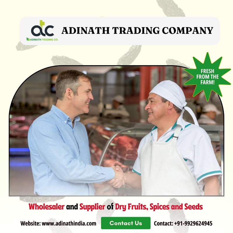 Wholesalers and Suppliers of Dry Fruits, Spices and Seeds in India