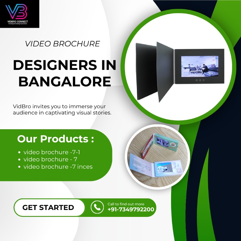 Video Brochure Designers in Bangalore - Vidbro Connect