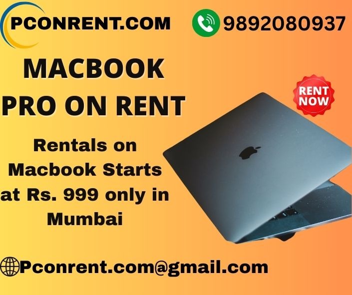 Rent a Macbook on start at Rs.999/- MUMBAI THANE