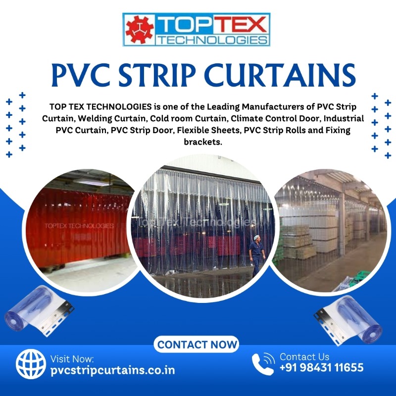 PVC Strip Curtains in Coimbatore | Top Tex Technologies