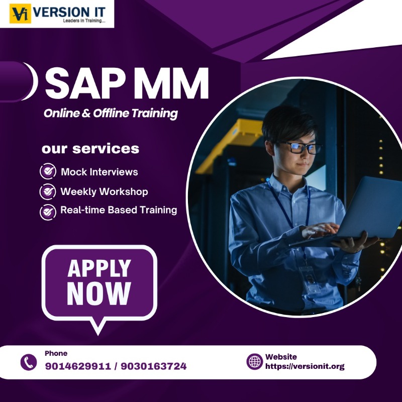 Build a Career in SAP MM â€“ Training in Hyderabad by Industry Experts