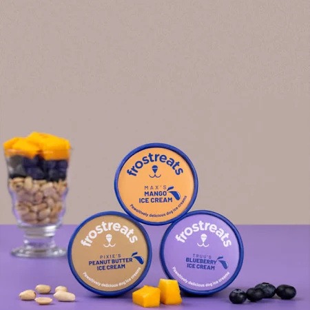 Real dog ice cream near me now available from Frostreats