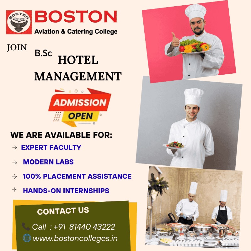 Study B.Sc. Hotel Management at the Best Catering College in Madurai