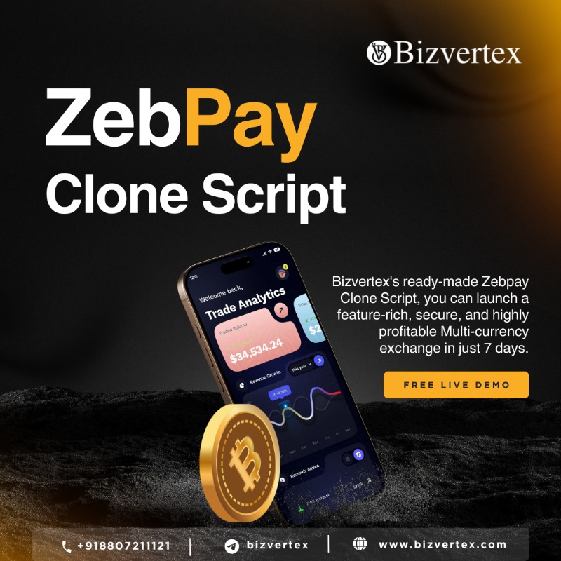 Zebpay Clone Script â€“ Launch Multi-Currency Exchange in 7 Days