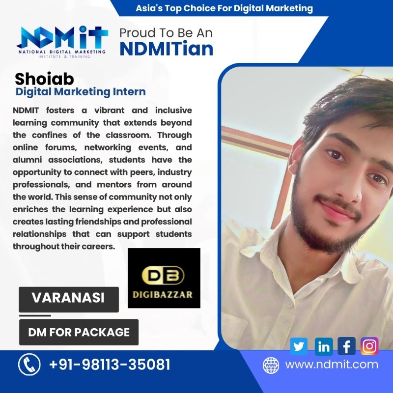 NDMIT Varanasi â€“ Best Data Science Training Institute with Industry Experts & Certification