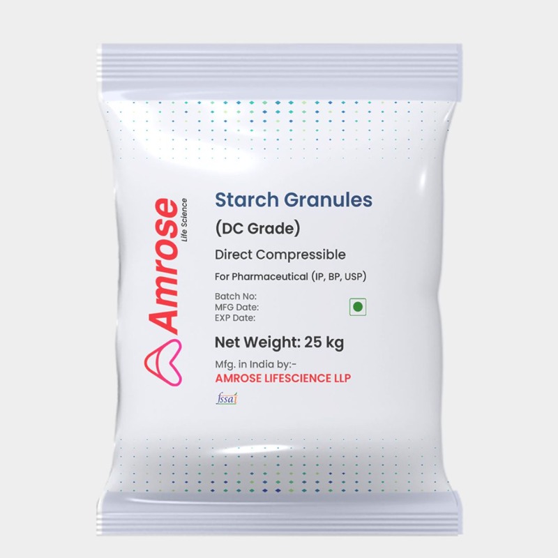 Disintegrant-Grade Starch Granules for Formulators â€“ Amrose Lifescience LLP