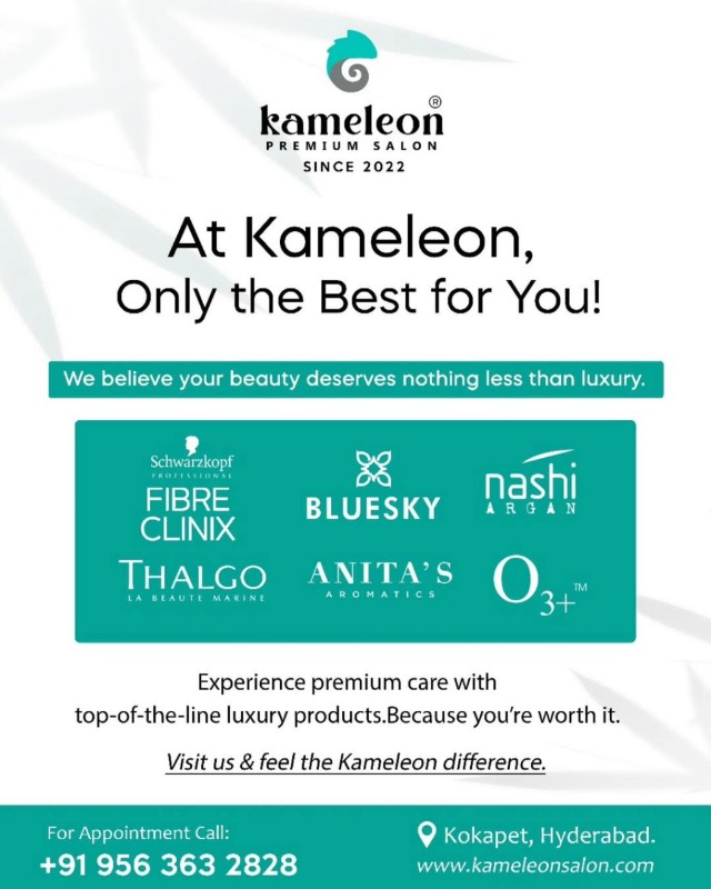 Hair & Beauty salon in kokapet