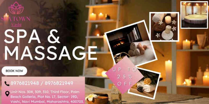 Spa Town Vashi Expert Massage spa Therapies