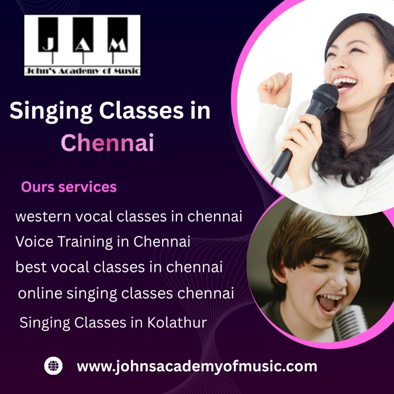 Singing Classes in Chennai â€“ Johnâ€™s Academy of Music
