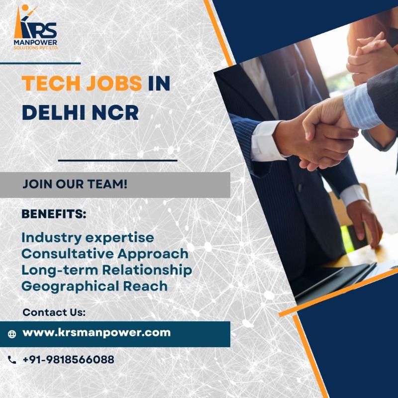 Explore Opportunities with Tech Job in Delhi NCR