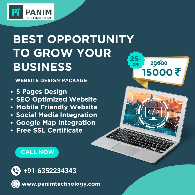 website design packages in India