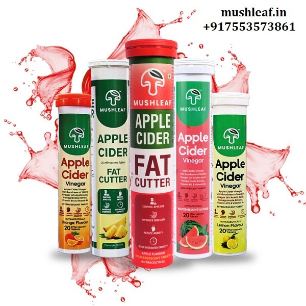 Get Fit Naturally with Mushleaf Apple Cider Fat Cutter!