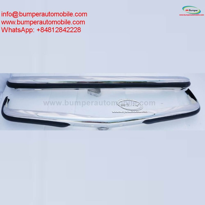Mercedes W123 Sedan bumpers (1976â€“1985) by stainless steel