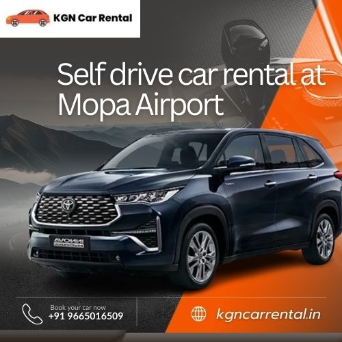 Self Drive Car Rental at Mopa Airport